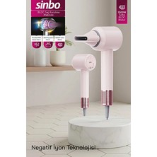 Sinbo Saç Kurutma Makinesi / SHD-1740-PEMBE