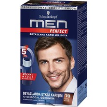 2 Adet Men Perfect 70 Koyukahve Erkek Saç Boyası