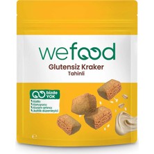 Wefood 40G Tahinli Kraker Glutensiz Vegan İçerik ile Katkısız Pratik Atıştırmalık