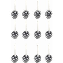 Mistique Home Çam Kozalağı Süsü 4 cm 12'li