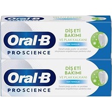2 Adet Oral-B Diş Macunu Diş Eti Bakımı Ikili 50 ml