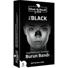 3 Adet Aktif Karbon Burun Bandı 6'lı