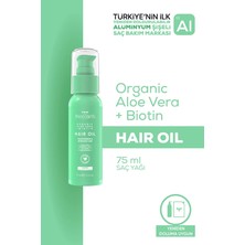 4 Adet Tresan The Earth Saç Bakım Yağı Aloe Vera + Biotin Moisture And Intensive Care 75 ml