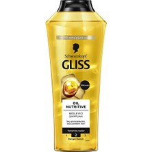 3 Adet  Gliss Şampuan Oil Nutritive 400 ml
