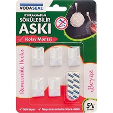 Vodaseal Sökülebilir Askı 5'li Beyaz