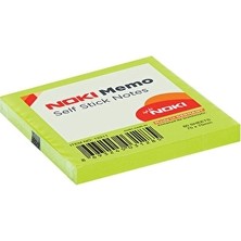 4 Adet   Noki Memo 75X75 mm Post It Yapışkanlı Not Kağıdı