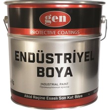 Gen Endüstriyel Boya 15KG 9006 - Metalik Gri