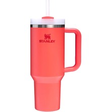 Stanley Quencher H2.o Flowstate Tumbler Pipetli Termos Hot Coral 1.18 Litre