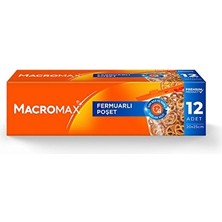 Macromax Buzdolabı Poşeti Fermuarlı 12 Li