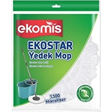 3 Adet Ekomis Ekostar Yedek Mop