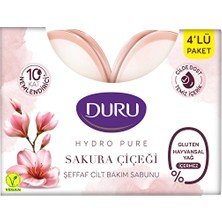 2 Adet Duru Hydra Pure Sakura Banyo Sabunu 4X135 G