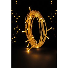 2 Adet Mistique Home Sarı LED Işık 50'li 3 Metre