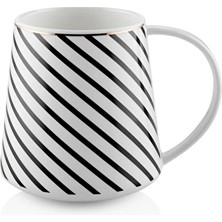 4 Adet   Hypnose Porselen Kupa KPA0266 340 ml