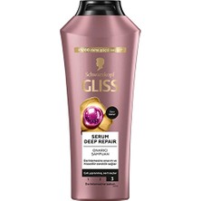 2 Adet  Gliss Şampuan Serum Deep Repair 400 ml