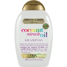 3 Adet Ogx Coconut Miracle Oil Şampuan 385 ml