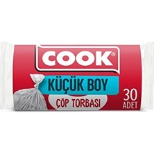 2 Adet Cook Çöp Torbası Küçük Boy 30'lu