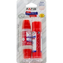 Fatih Glue Stick + Sıvı Yapıştırıcı 2'li