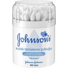 2 Adet Johnson's Baby Kulak Çubuğu 100'LÜ