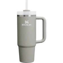 Stanley Quencher H2.o Flowstate Tumbler Pipetli Termos Ash 0.89 Litre Paslanmaz Çelik Malzeme