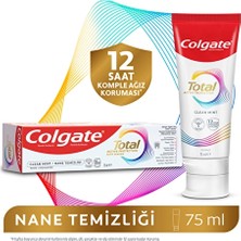 2 Adet  Colgate Diş Macunu Total Nane Temizliği 75 ml