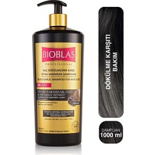4 Adet Bioblas Şampuan 1000 ml Saç Dökülmesine Karşı Siyah Sarımsak