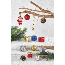 4 Adet Mistique Home Karışık Ağaç Süsü 12'li