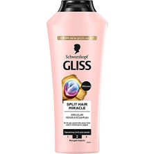 3 Adet  Gliss Şampuan Split Hair Miracle 400 ml