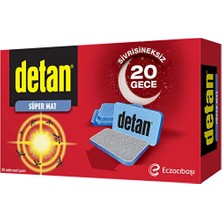 3 Adet  Detan Süper Mat Tablet Yedek 20'li