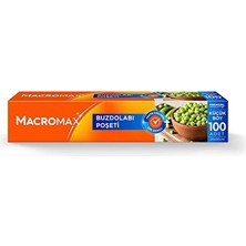 Pariles 3 Adet  Macromax Buzdolabı Poşeti 100 Lü Küçük