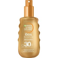 Garnier Ambre Solaire Ideal Bronzluk Güneş Koruyucu Sprey Spf 30 150 ml