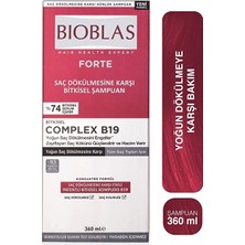 3 Adet Bioblas Forte Şampuan 360 ml