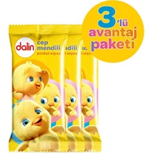 3 Adet Dalin Cep Mendili 3X15'LI