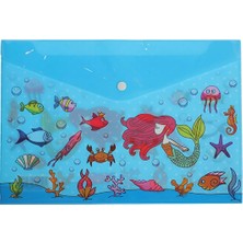 4 Adet Noki Baskılı Cıtcıtlı Evrak Zarfı 3105