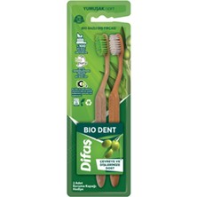 3 Adet Difaş 2'li Diş Fırçası Bio Dent