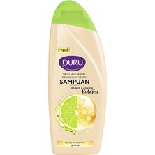 3 Adet Duru Şampuan 500ML Kolajen ve Misket Limonu