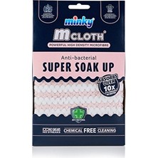 Minky Mcloth Süper Emici Kurulama Bezi Pembe