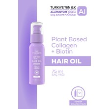 2 Adet Tresan The Earth Saç Bakım Yağı Collagen + Biotin 75 ml - Strenghthening And Thickening
