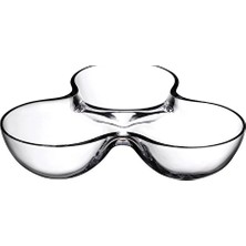 4 Adet   Paşabahçe Crystallin El Yapımı 3l'ü Çerezlik