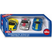 3 Adet Siku Sports Cars Set KGS-6323
