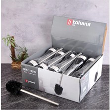 2 Adet Tohana Metal Saplı Yedek Tuvalet Fırçası 42X38X16 cm