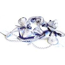 4 Adet Mistique Home Çanlı Zincir Süs 120 cm