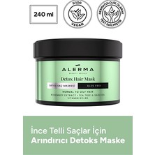 2 Adet  Alerma Detox Saç Maskesi 240 ml