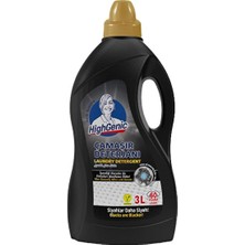 2 Adet Highgenic Sıvı Çamaşır Deterjanı Siyahlar 3000 ml