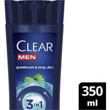 Clear Men Cool Sport 3in1 Şampuan 350 ml