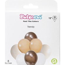 2 Adet Balonevi Trend Balon Seti 30CM 8'li