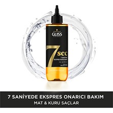 2 Adet Gliss Oil Nutritive 7 Saniye Onarıcı Bakım Sıvı Saç Kremi 200ML