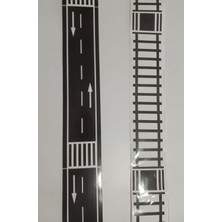 Label World Otobant ve Ray Bant Oyun Bantı Çocuklar 2 Çeşit 7cm x 20 Metre