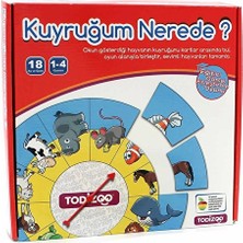 4 Adet   Todizoo Kuyruğum Nerede
