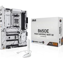 Asus B650E Max Gamıng Wıfı W Beyaz Ddr5 Anakart