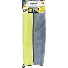 2 Adet  Magic Dose Microfiber Çift Taraflı Kurulama Bezi 50X40 cm